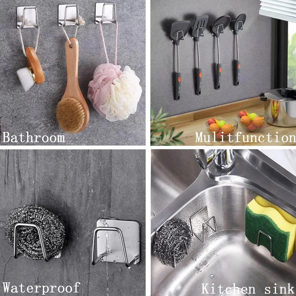 Wall-Mounted Pot Lid & Cutting Board Rack