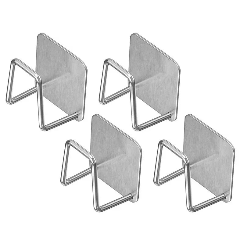 Wall-Mounted Pot Lid & Cutting Board Rack