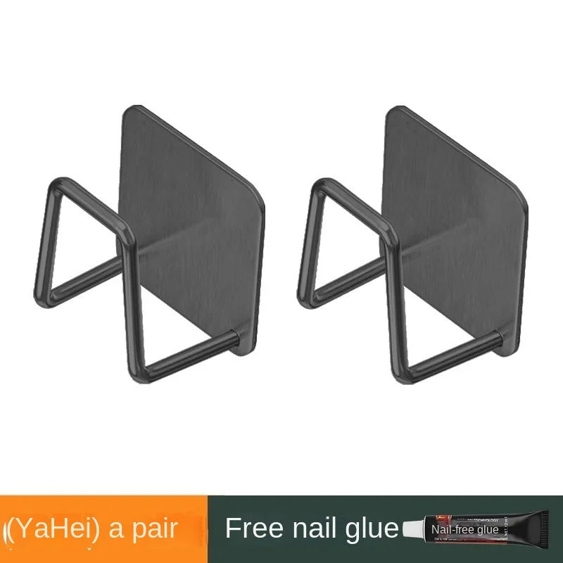 Wall-Mounted Pot Lid & Cutting Board Rack