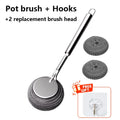 Stainless Steel Pot Scrubber Brush