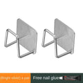 Wall-Mounted Pot Lid & Cutting Board Rack